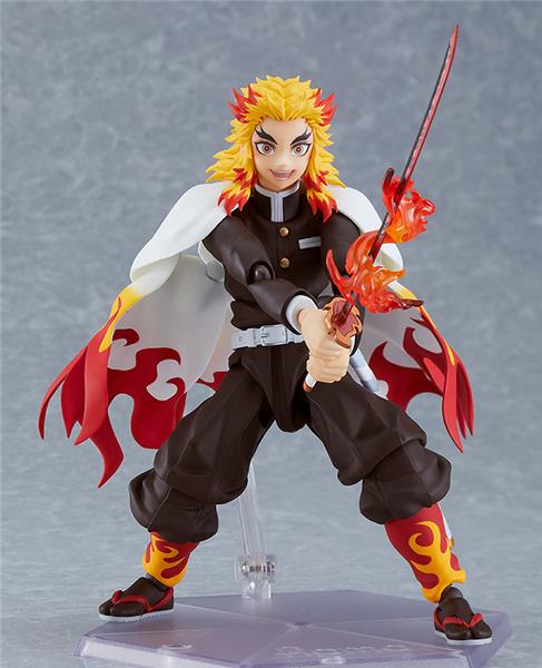 Good Smile Company Figma Kyojuro Rengoku "Demon Slayer: Kimetsu no Yaiba" Action Figure