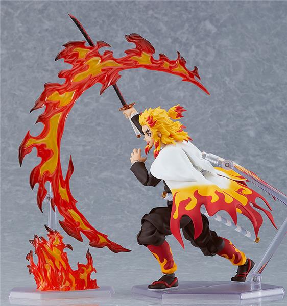 Good Smile Company Figma Kyojuro Rengoku "Demon Slayer: Kimetsu no Yaiba" Action Figure