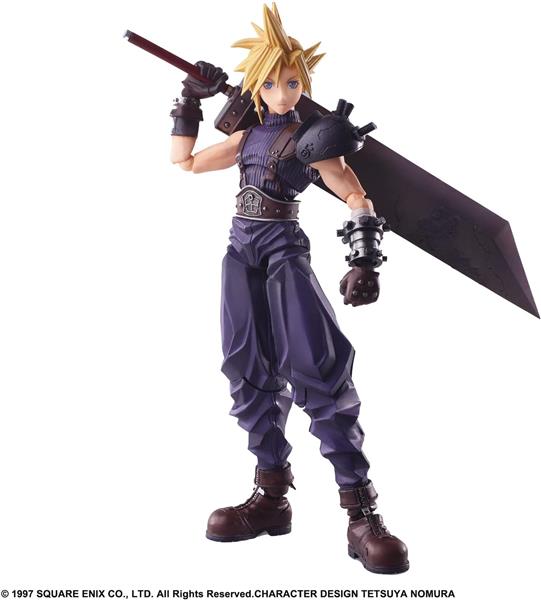 SQUARE ENIX Final Fantasy VII Cloud Strife Bring Arts Action Figure