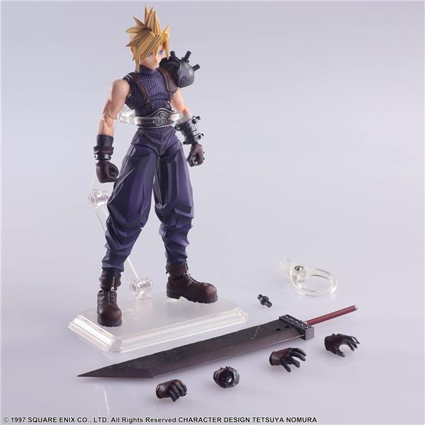 SQUARE ENIX Final Fantasy VII Cloud Strife Bring Arts Action Figure