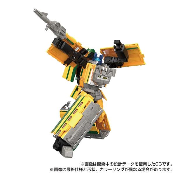 Hasbro Transformers Masterpiece MPG-08 Trainbot Yamabuki Action Figure