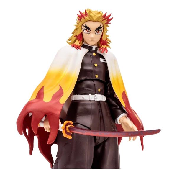 McFarlane Toys Demon Slayer Wave 3 Kyojuro Rengoku 7-Inch Scale Action Figure