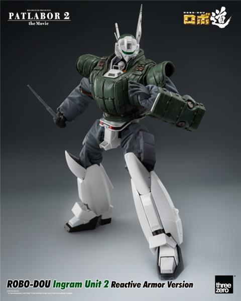 Threezero ROBO-DOU Ingram Unit 2 Reactive Armor Version "Patlabor 2: The Movie " Action Figure