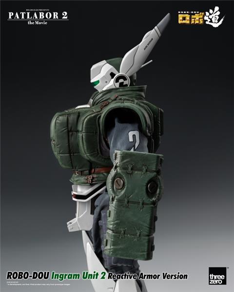 Threezero ROBO-DOU Ingram Unit 2 Reactive Armor Version "Patlabor 2: The Movie " Action Figure