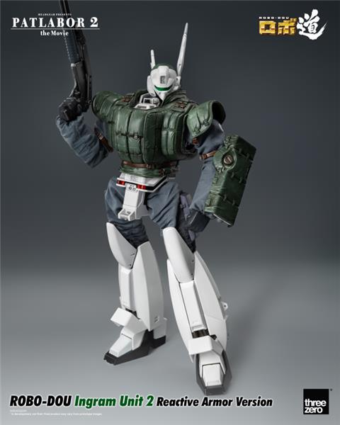 Threezero ROBO-DOU Ingram Unit 2 Reactive Armor Version "Patlabor 2: The Movie " Action Figure