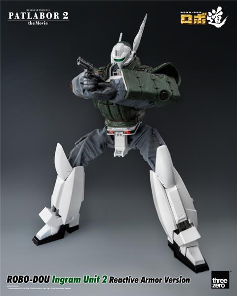 Threezero ROBO-DOU Ingram Unit 2 Reactive Armor Version "Patlabor 2: The Movie " Action Figure