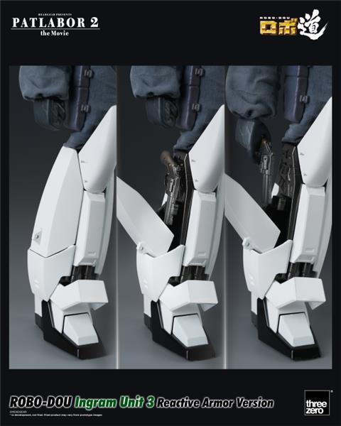 Threezero ROBO-DOU Ingram Unit 3 Reactive Armor Version "Patlabor 2: The Movie " Action Figure