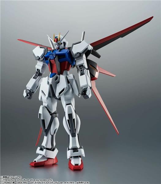 BANDAI Tamashii Robot Spirits <SIDE MS> AQM/E-X01 Aile Striker & Option Parts Set "Mobile Suit Gundam Seed"
