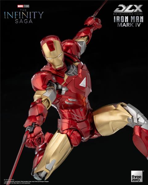 Threezero Marvel Studios: The Infinity Saga DLX Iron Man Mark 4 Action Figure