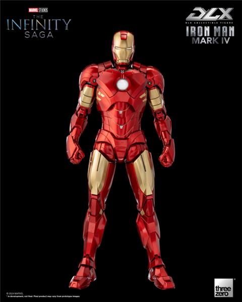 Threezero Marvel Studios: The Infinity Saga DLX Iron Man Mark 4 Action Figure