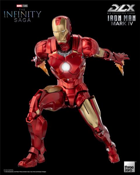 Threezero Marvel Studios: The Infinity Saga DLX Iron Man Mark 4 Action Figure