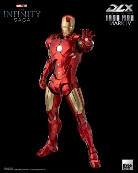 Threezero Marvel Studios: The Infinity Saga DLX Iron Man Mark 4 Action Figure