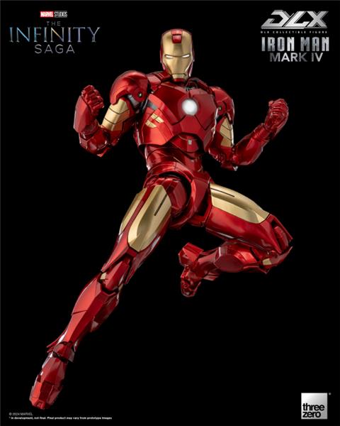 Threezero Marvel Studios: The Infinity Saga DLX Iron Man Mark 4 Action Figure