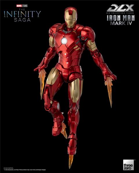 Threezero Marvel Studios: The Infinity Saga DLX Iron Man Mark 4 Action Figure