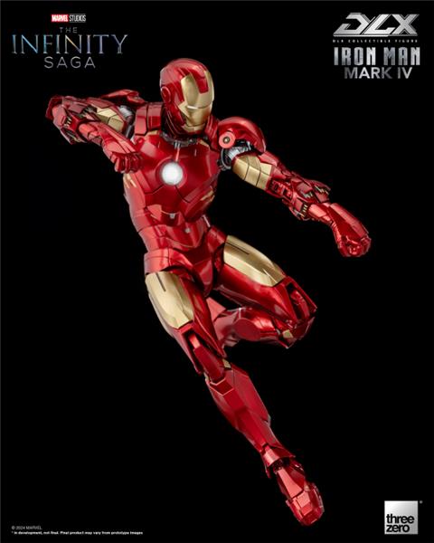 Threezero Marvel Studios: The Infinity Saga DLX Iron Man Mark 4 Action Figure