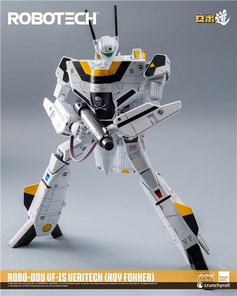 Threezero ROBO-DOU Robotech VF-1S Veritech Roy Fokker Action Figure