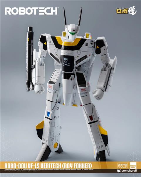 Threezero ROBO-DOU Robotech VF-1S Veritech Roy Fokker Action Figure