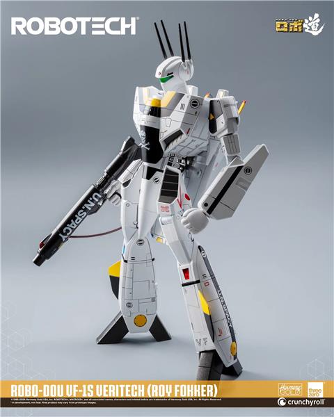 Threezero ROBO-DOU Robotech VF-1S Veritech Roy Fokker Action Figure