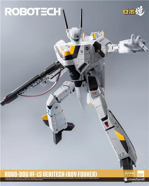 Threezero ROBO-DOU Robotech VF-1S Veritech Roy Fokker Action Figure