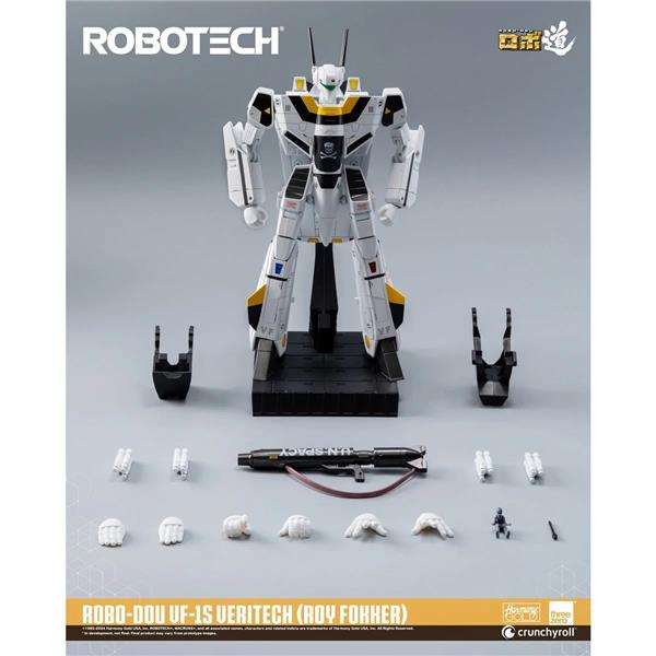 Threezero ROBO-DOU Robotech VF-1S Veritech Roy Fokker Action Figure