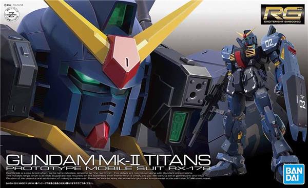 BANDAI Spirits Hobby RG 1/144 #07 RX-178 Gundam MK-II (Titans) "Gundam Z" Model Kit