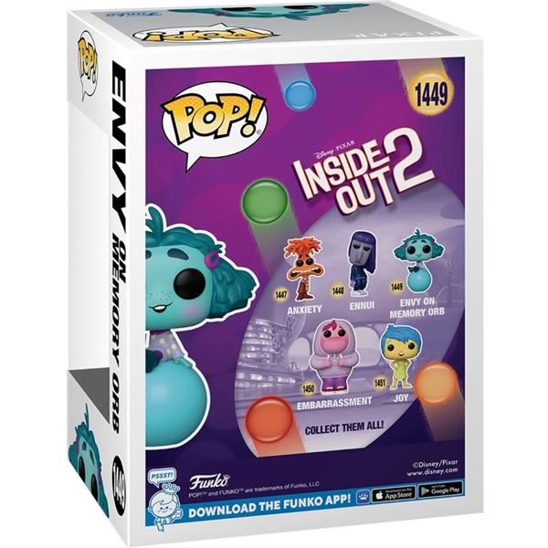 Funko POP! Disney Pixar: INSIDE OUT 2 - Envy On Memory Orb