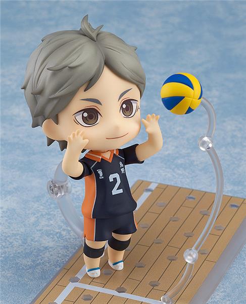 Good Smile Company Nendoroid Koshi Sugawara "Haikyu!!" Haikyu (3rd-Run) Action Figure