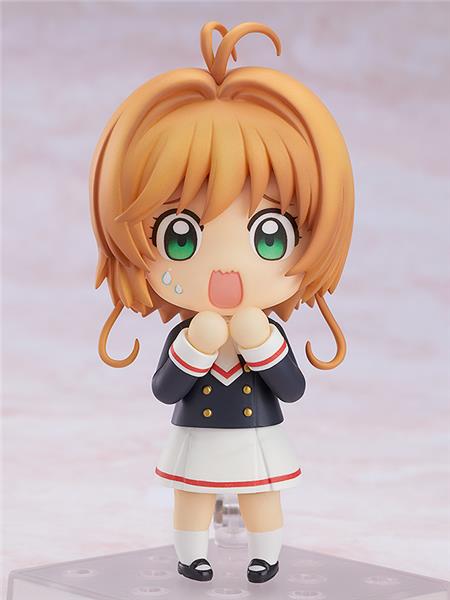 Good Smile Company Nendoroid Sakura Kinomoto (Tomoeda Junior High Uniform Ver.) (re-run) "Cardcaptor Sakura" Action Figure