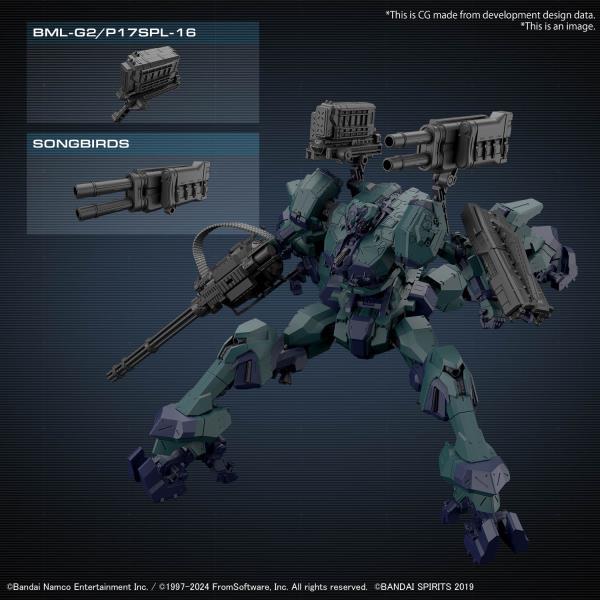 BANDAI 30MM Armored Core VI Balam Industries BD-011 Melander Liger Tai