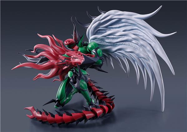 BANDAI Tamashii S.H.MonsterArts Elemental HERO Flame Wingman "Yu-Gi-Oh! GX" Action Figure