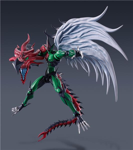 BANDAI Tamashii S.H.MonsterArts Elemental HERO Flame Wingman "Yu-Gi-Oh! GX" Action Figure