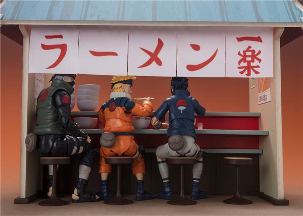 BANDAI Spirits S.H.Figuarts Ichiraku Ramen Set "Naruto" (SHF Figuarts)