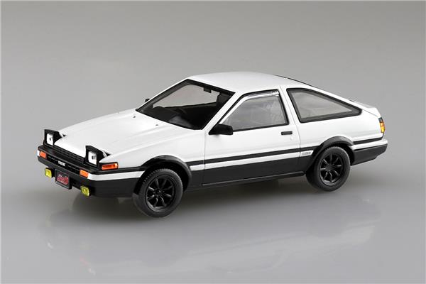 Aoshima 1/32 SNAP KIT #CM1 Initial D Takumi's Hachiroku AE86 Toyota Sprinter Trueno GT-APEX Model Kit