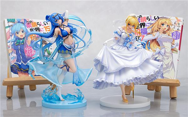 KADOKAWA "KONOSUBA - God's blessing on this wonderful world!" Aqua : Light Novel 10th Anniversary ver. Figure