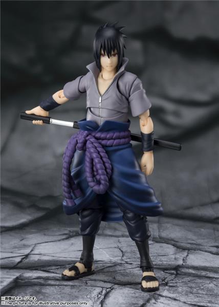 BANDAI Spirits S.H.Figuarts Sasuke Uchiha -He who bears all Hatred- "Naruto Shippuden" Action Figure (SHF Figuarts)