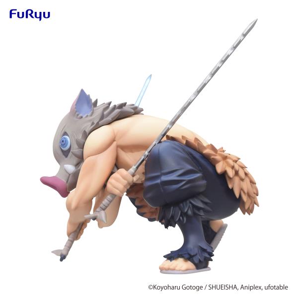 FURYU Corporation Hashibira Inosuke "Demon Slayer: Kimetsu no Yaiba" Noodle Stopper Figure