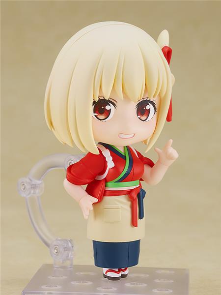 Good Smile Company Nendoroid Chisato Nishikigi: Cafe LycoReco Uniform Ver. "Lycoris Recoil" Action Figure