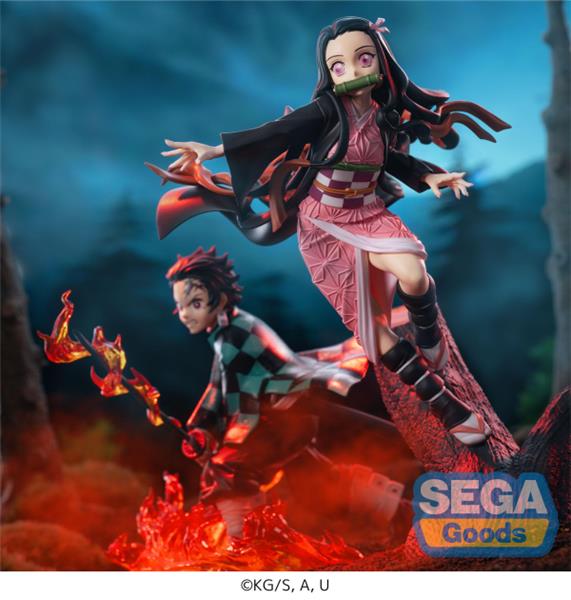 SEGA Xross Link Anime Nezuko Kamado "Demon Slayer: Kimetsu no Yaiba" Figure