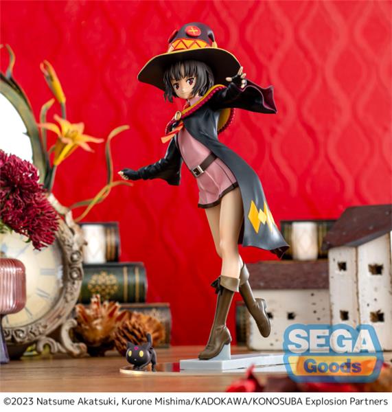 SEGA Luminasta Megumin ~with Chomusuke~ "KONOSUBA -An Explosion on This Wonderful World!" Figure