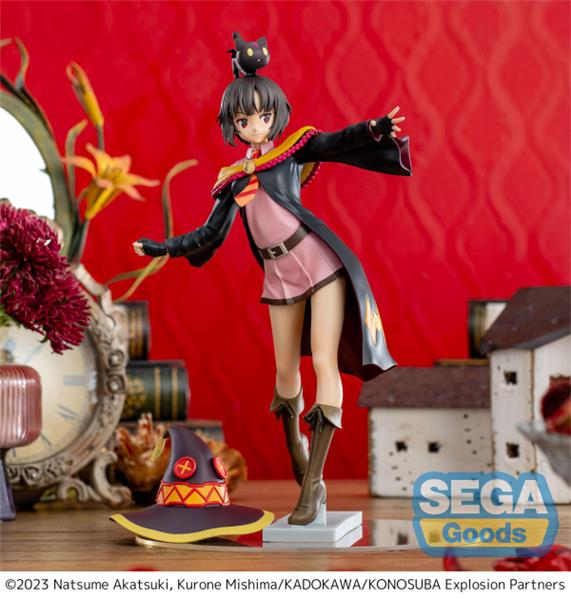 SEGA Luminasta Megumin ~with Chomusuke~ "KONOSUBA -An Explosion on This Wonderful World!" Figure