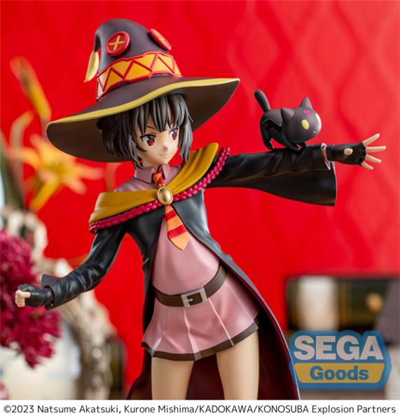 SEGA Luminasta Megumin ~with Chomusuke~ "KONOSUBA -An Explosion on This Wonderful World!" Figure