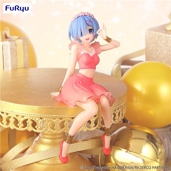 FURYU Corporation Rem Twinkle Party Another Color Ver. '"Re:ZERO -Starting Life in Another World" Noodle Stopper Figure