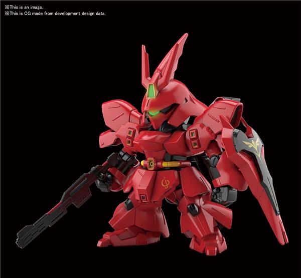 BANDAI SD Gundam EX-Standard #17 Sazabi 'Char's Counterattack' Model kit