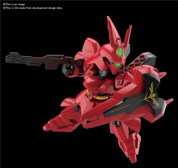 BANDAI SD Gundam EX-Standard #17 Sazabi 'Char's Counterattack' Model kit