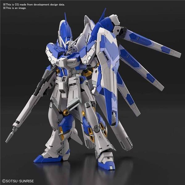 BANDAI Spirits Hobby RG 1/144 #36 Hi-Nu (Hi-v) Gundam "Char's Counterattack" Model Kit