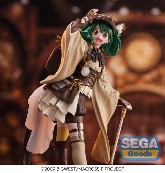 SEGA FIGURIZMa "MACROSS FRONTIER" Ranka Lee Oshare Macross Revolution Ver. Figure