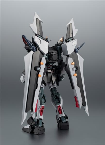 BANDAI Tamashii Robot Spirits GAT-X105E+AQM/E-X09S Strike Noir Gundam Ver. A.N.I.M.E. "Gundam SEED Stargazer" Action Figure