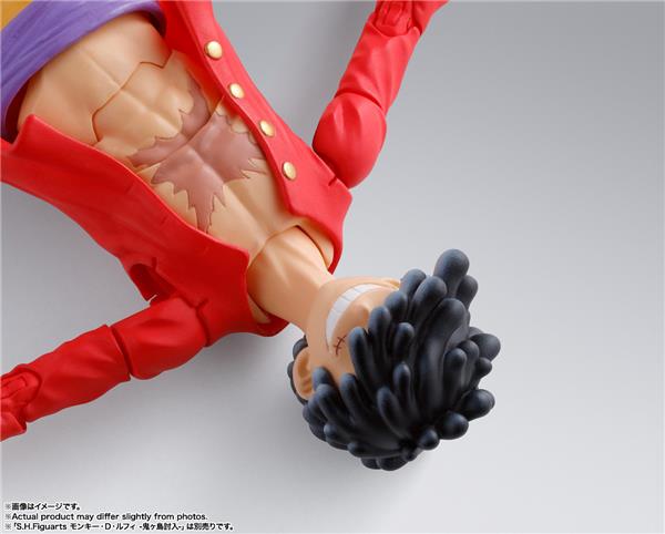 BANDAI Tamashii S.H.Figuarts Monkey.D. Luffy Gear 5 "One Piece" Action Figure (SHF Figuarts)