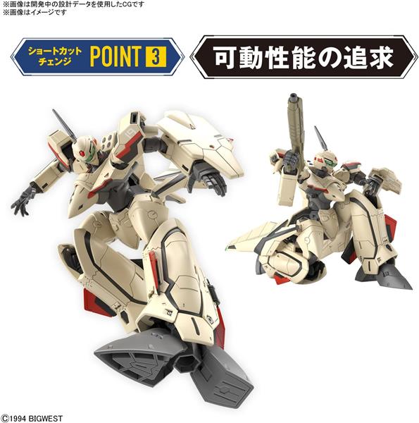 BANDAI Hobby HG 1/100 YF-19 "Macross Plus" Model Kit