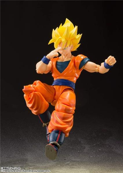 BANDAI Spirits S.H.Figuarts Super Saiyan Full Power Son Goku "Dragon Ball Z" Action Figure (SHF Figuarts)